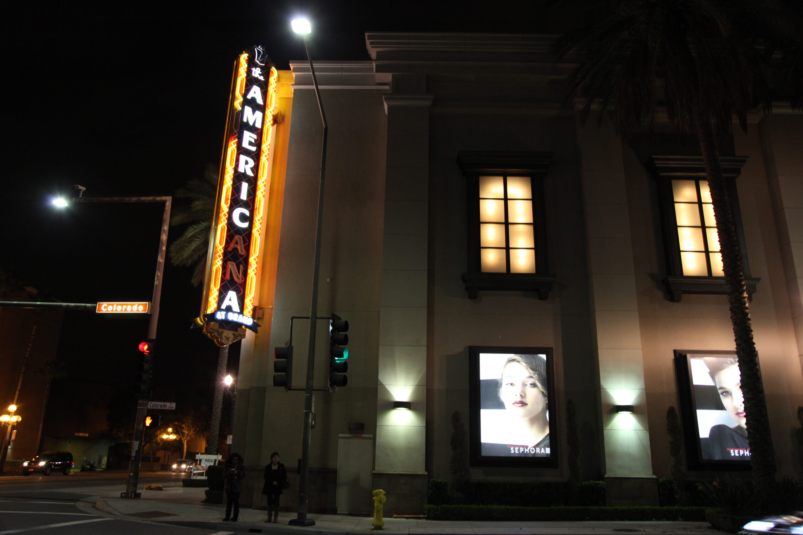 Downtown Glendale & Brand Boulevard window film and security tinting